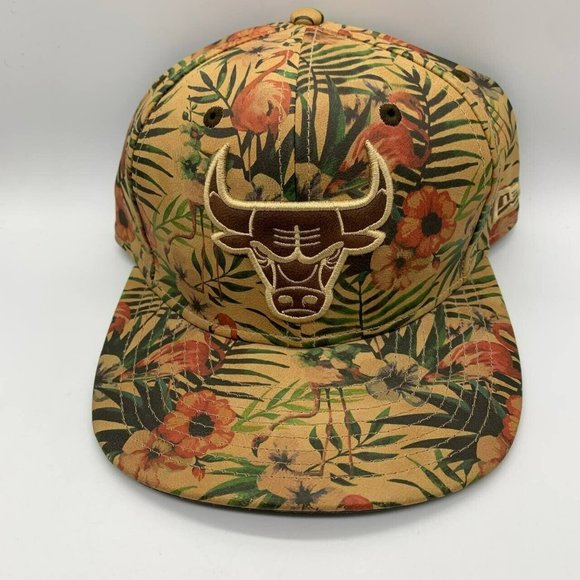 Chicago Bulls Hawaii NBA 9Fifty‎ New Era Hat Snapback Cap Mens Travis Scott